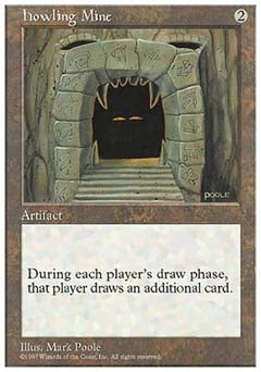 Howling Mine (5th Edition) Light Play