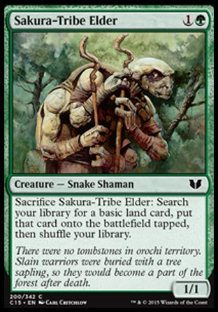 Sakura-Tribe Elder (Commander 2015) Light Play