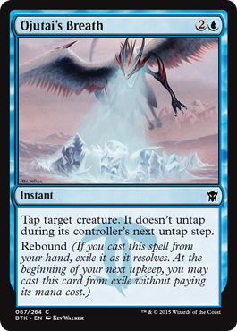 Ojutai's Breath (Dragons of Tarkir) Light Play Foil