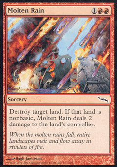 Molten Rain (Mirrodin) Light Play