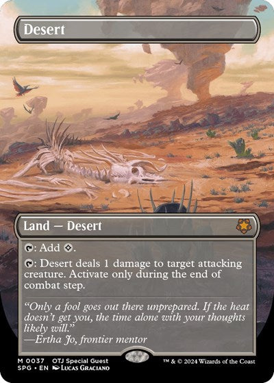 Desert (Borderless) (Special Guests) Near Mint