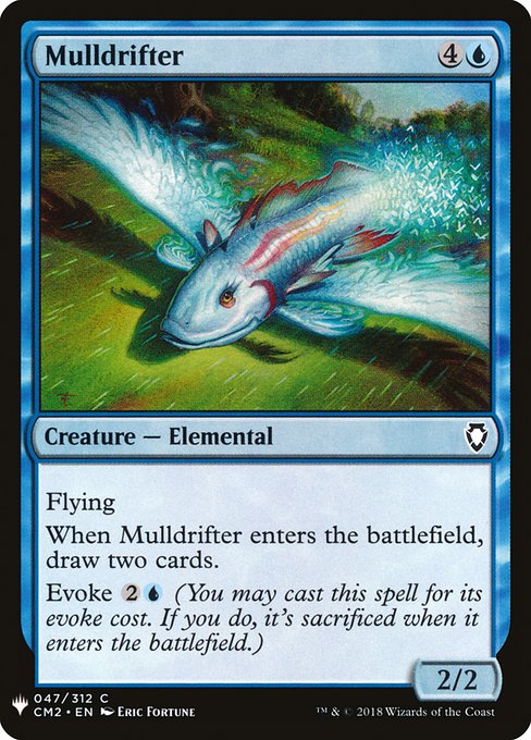 Mulldrifter (Mystery Booster) Light Play