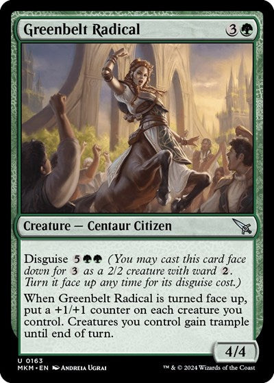 Greenbelt Radical (Murders at Karlov Manor) Light Play Foil