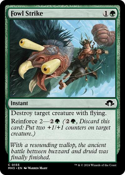 Fowl Strike (Modern Horizons 3) Light Play Foil