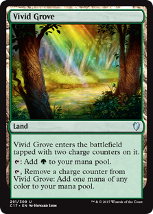 Vivid Grove (Commander 2017) Light Play