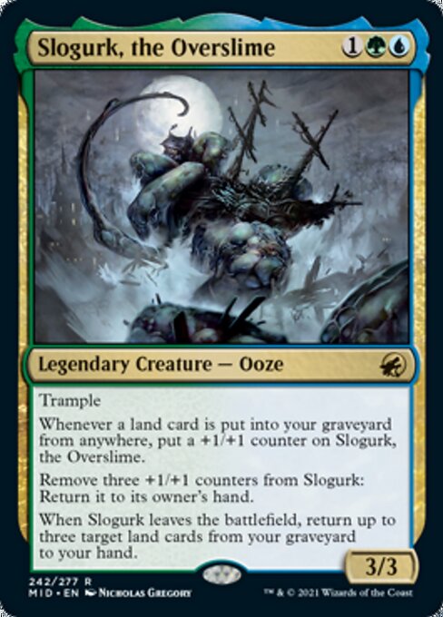 Slogurk, the Overslime (Innistrad: Midnight Hunt) Light Play