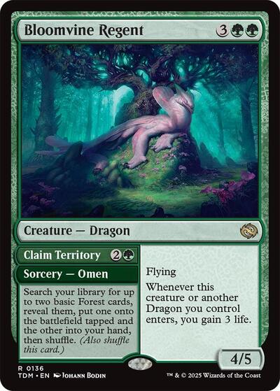 Bloomvine Regent (Tarkir: Dragonstorm) Near Mint