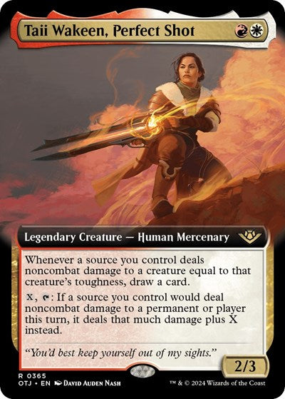 Taii Wakeen, Perfect Shot (Extended Art) (Outlaws of Thunder Junction) Near Mint