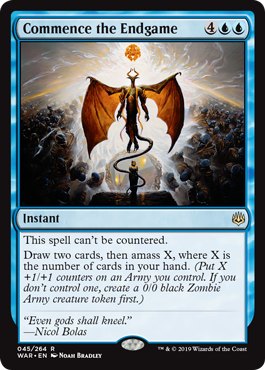 Commence the Endgame (War of the Spark) Light Play