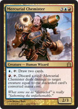 Mercurial Chemister (Return to Ravnica) Light Play Foil