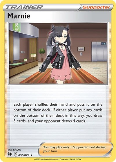 Marnie (Champion's Path) Near Mint Reverse Holofoil