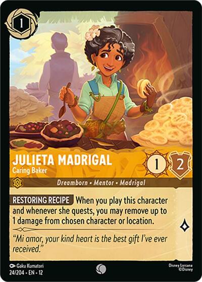 Julieta Madrigal - Caring Baker (Wilds Unknown) Near Mint