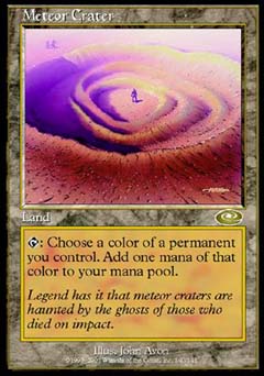 Meteor Crater (Planeshift) Light Play