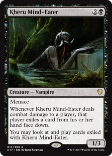 Kheru Mind-Eater (Commander 2017) Light Play
