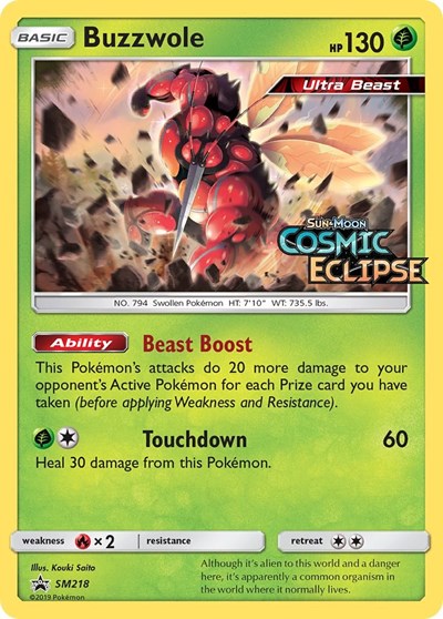 Buzzwole - SM218 (Prerelease) (SM Promos)