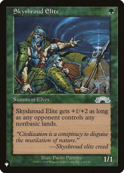 Skyshroud Elite (The List) Near Mint