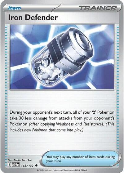 Iron Defender (ME01: Mega Evolution) Near Mint