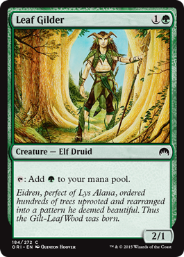 Leaf Gilder (Magic Origins) Light Play Foil