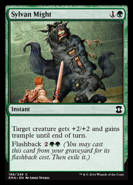 Sylvan Might (Eternal Masters) Light Play Foil