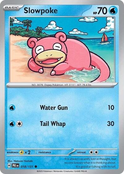 Slowpoke (SV: Prismatic Evolutions) Near Mint Reverse Holofoil
