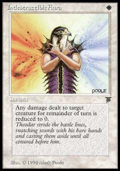 Indestructible Aura (Legends) Light Play