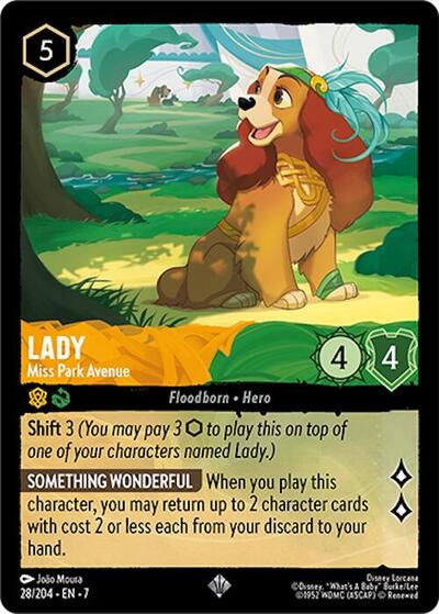 Lady - Miss Park Avenue (Archazia's Island) Near Mint