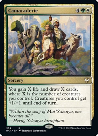 Camaraderie (Commander: Streets of New Capenna) Light Play