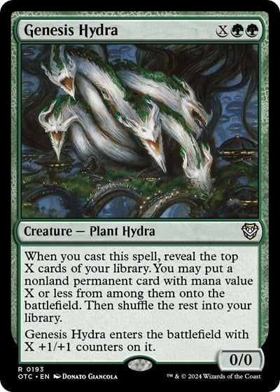 Genesis Hydra (Commander: Outlaws of Thunder Junction) Near Mint