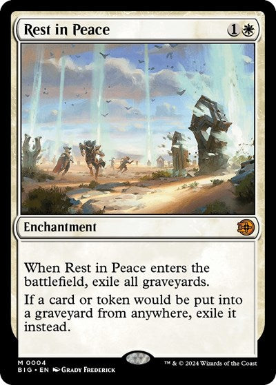 Rest in Peace (Outlaws of Thunder Junction: The Big Score) Light Play Foil