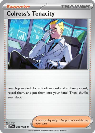 Colress's Tenacity - 057 (SV: Shrouded Fable) Near Mint