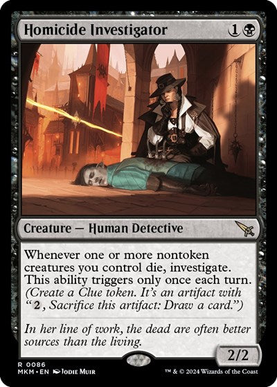 Homicide Investigator (Murders at Karlov Manor) Light Play Foil