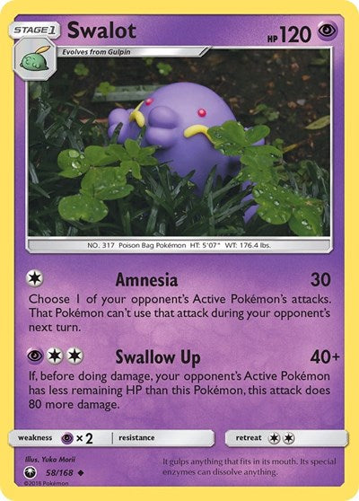 Swalot (SM - Celestial Storm) Near Mint