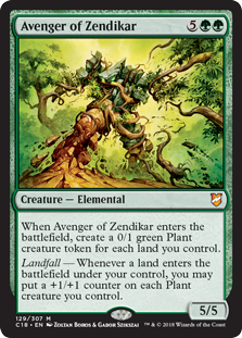 Avenger of Zendikar (Commander 2018) Light Play