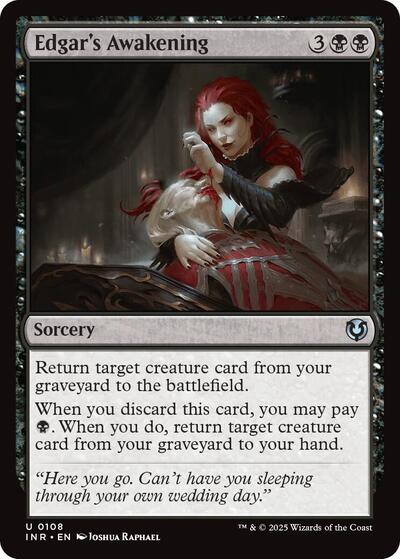 Edgar's Awakening (Innistrad Remastered) Light Play Foil