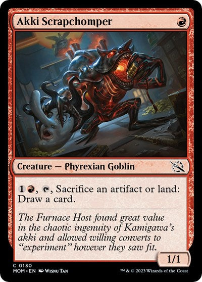 Akki Scrapchomper (March of the Machine) Near Mint Foil