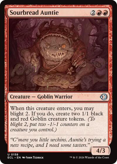 Sourbread Auntie (Lorwyn Eclipsed) Near Mint Foil