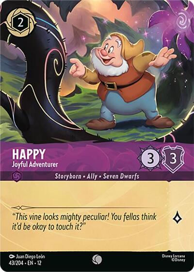 Happy - Joyful Adventurer (Foil) (Wilds Unknown) Near Mint Cold Foil