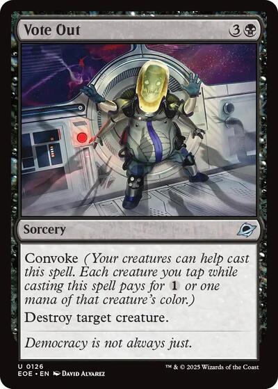 Vote Out (Edge of Eternities) Near Mint Foil