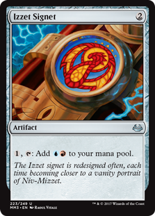 Izzet Signet (Modern Masters 2017) Light Play