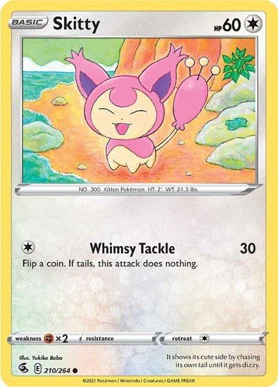 Skitty (SWSH08: Fusion Strike) Near Mint