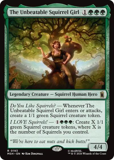 The Unbeatable Squirrel Girl (Marvel Super Heroes) Near Mint Foil
