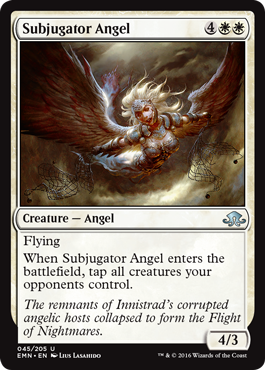 Subjugator Angel (Eldritch Moon) Light Play