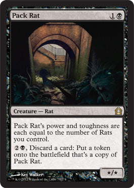 Pack Rat (Return to Ravnica) Light Play