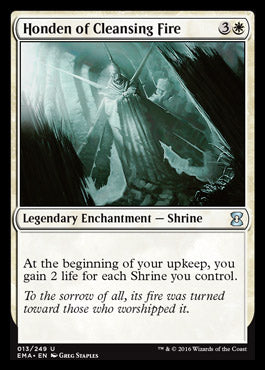 Honden of Cleansing Fire (Eternal Masters) Light Play