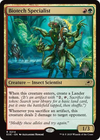 Biotech Specialist (Promo Pack: Edge of Eternities) Near Mint