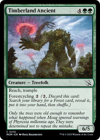 Timberland Ancient (March of the Machine) Light Play Foil