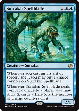 Surrakar Spellblade (Modern Masters 2015) Light Play