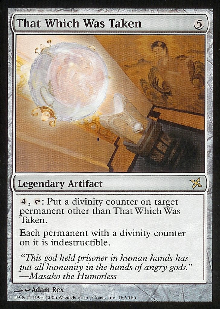 That Which Was Taken (Betrayers of Kamigawa) Light Play