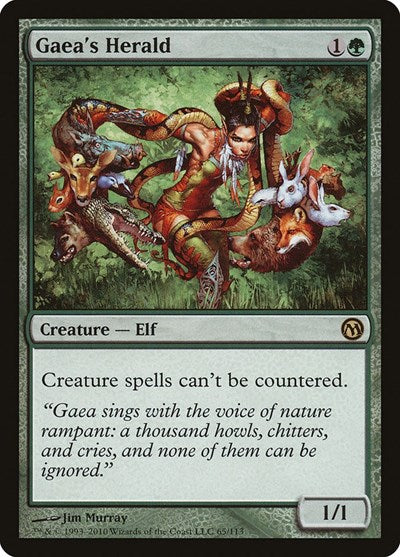 Gaea's Herald (Duels of the Planeswalkers) Light Play