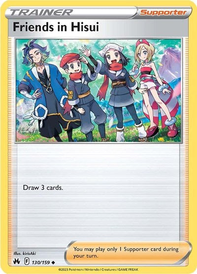 Friends in Hisui (Crown Zenith) Near Mint